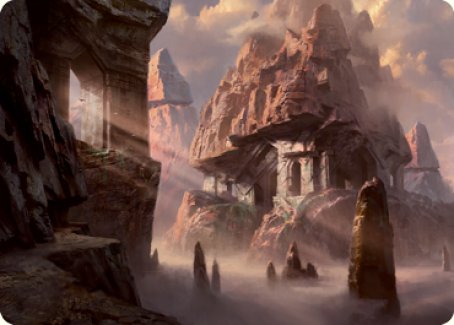 Mountain (277) Art Card [Dungeons & Dragons: Adventures in the Forgotten Realms Art Series] | Gaming Infinity