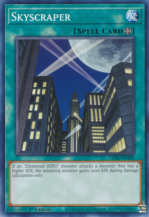 Skyscraper [LDS3-EN105] Common | Gaming Infinity