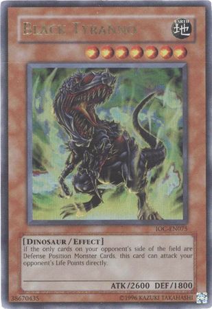 Black Tyranno [IOC-EN075] Ultra Rare | Gaming Infinity