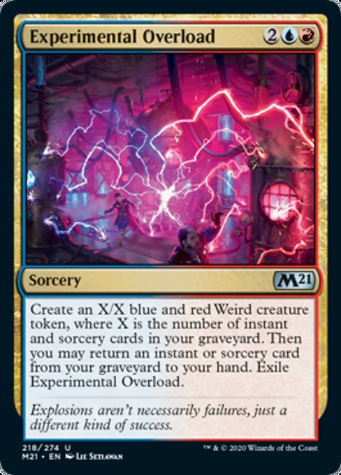 Experimental Overload [Core Set 2021] | Gaming Infinity
