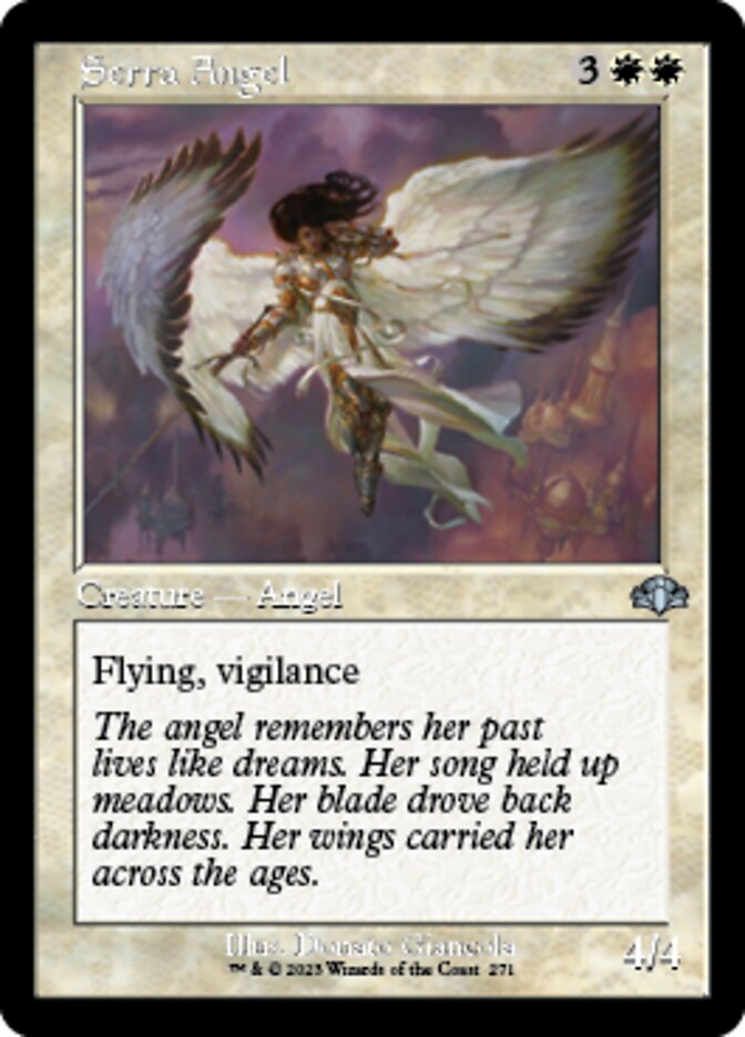 Serra Angel (Retro) [Dominaria Remastered] | Gaming Infinity