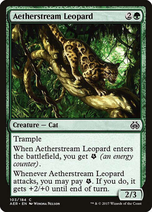 Aetherstream Leopard [Aether Revolt] | Gaming Infinity