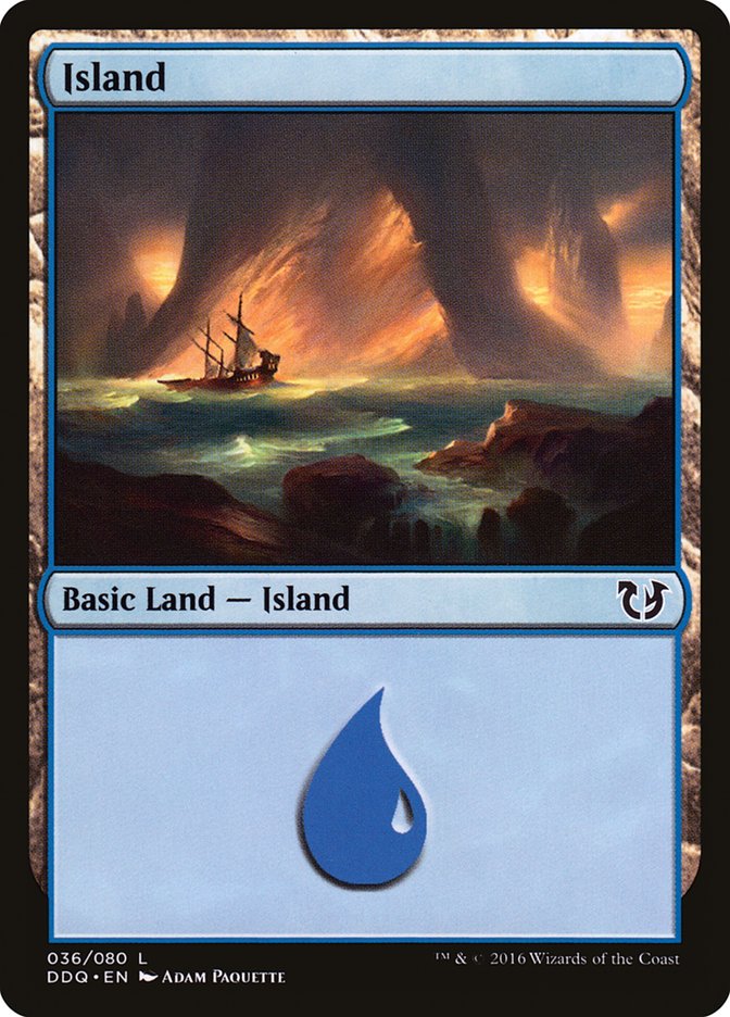 Island (36) [Duel Decks: Blessed vs. Cursed] | Gaming Infinity