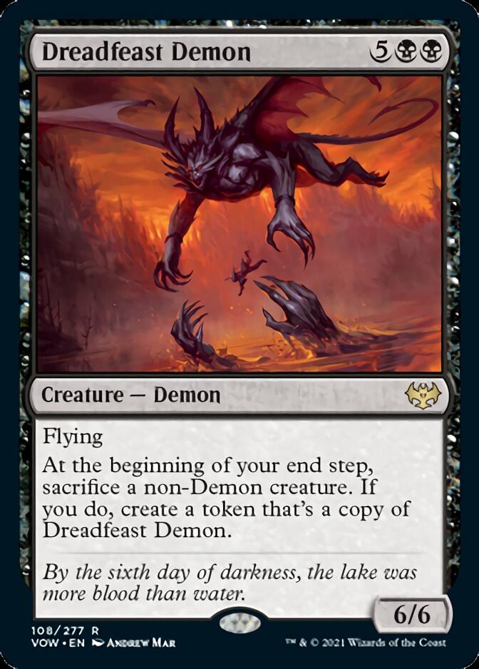 Dreadfeast Demon [Innistrad: Crimson Vow] | Gaming Infinity