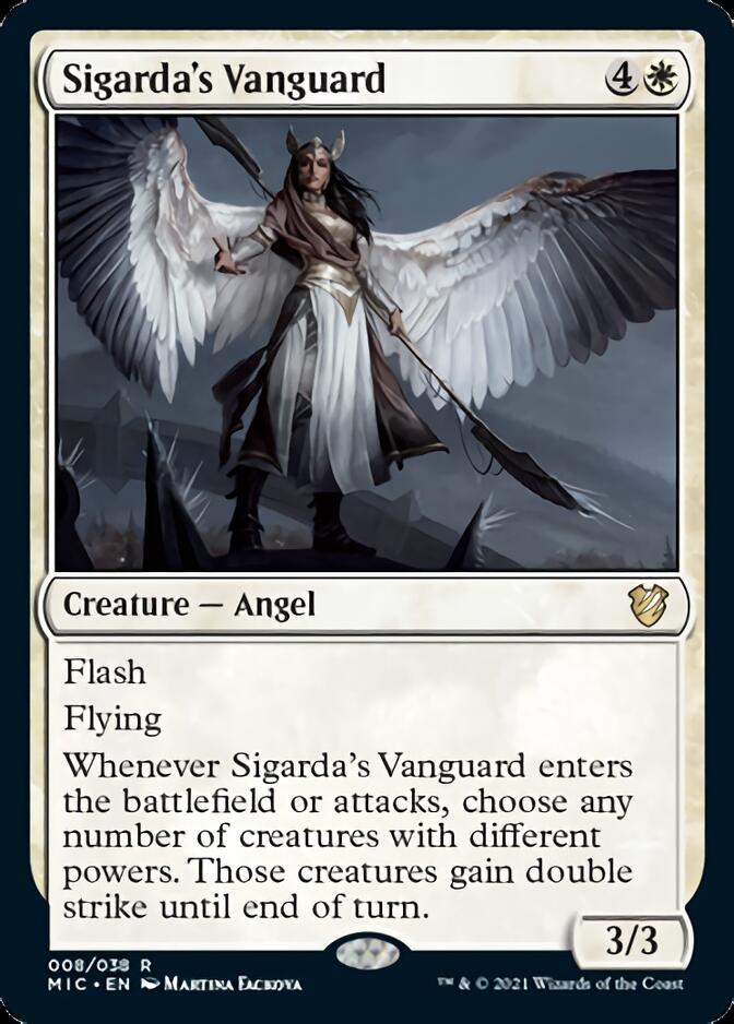 Sigarda's Vanguard [Innistrad: Midnight Hunt Commander] | Gaming Infinity