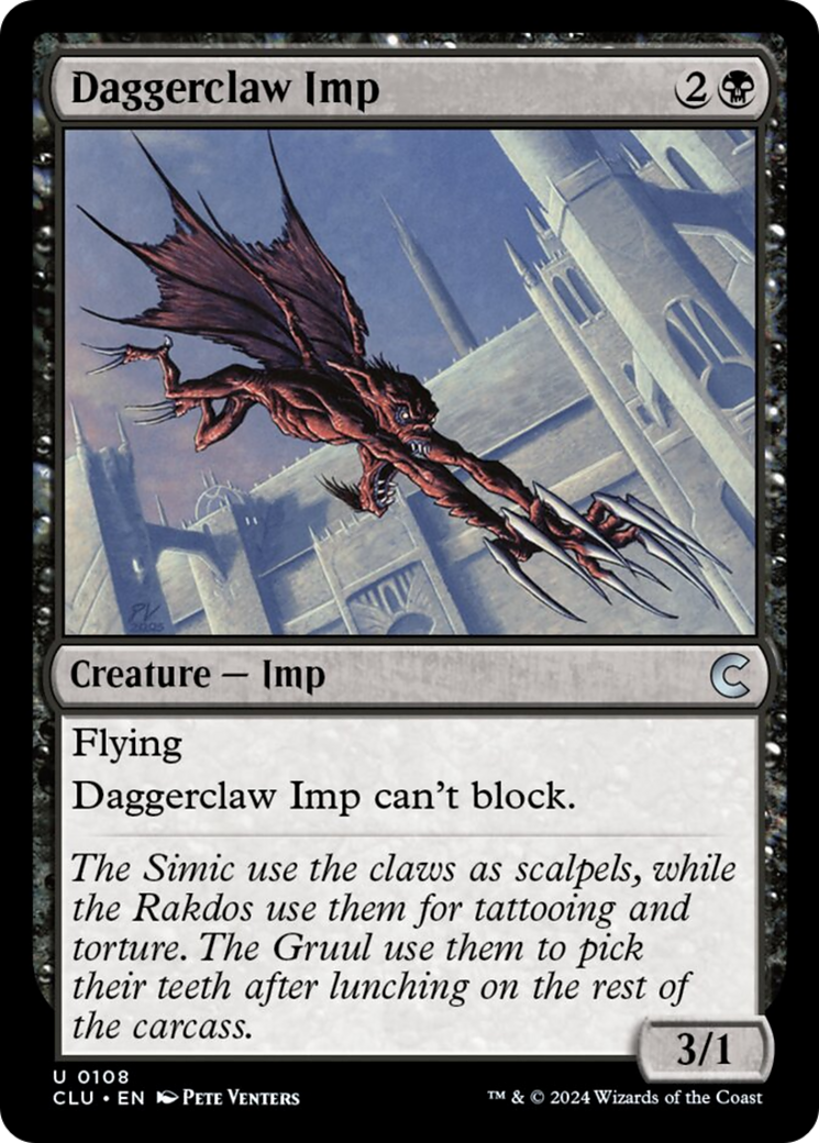 Daggerclaw Imp [Ravnica: Clue Edition] | Gaming Infinity