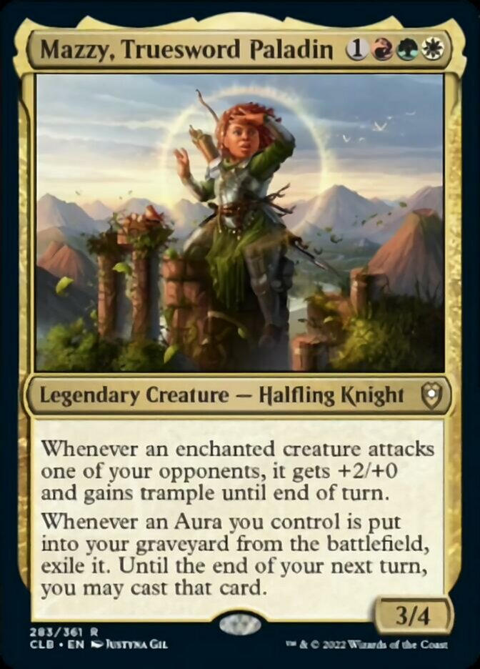 Mazzy, Truesword Paladin [Commander Legends: Battle for Baldur's Gate] | Gaming Infinity