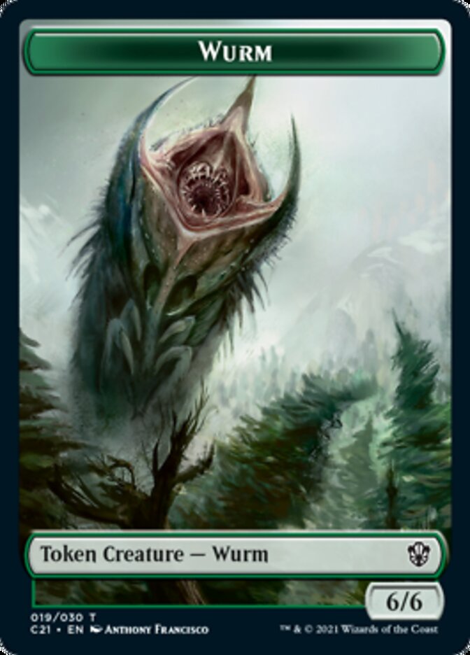 Wurm // Kraken Token [Commander 2021 Tokens] | Gaming Infinity