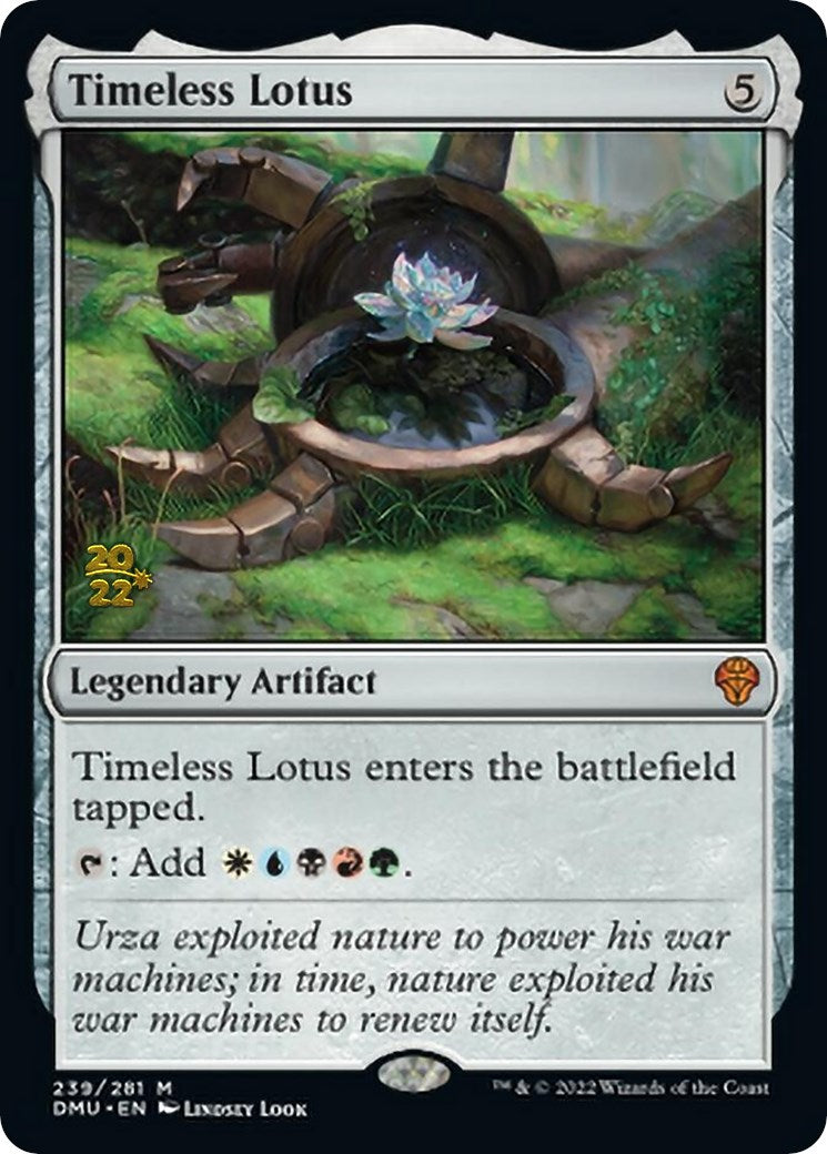 Timeless Lotus [Dominaria United Prerelease Promos] | Gaming Infinity