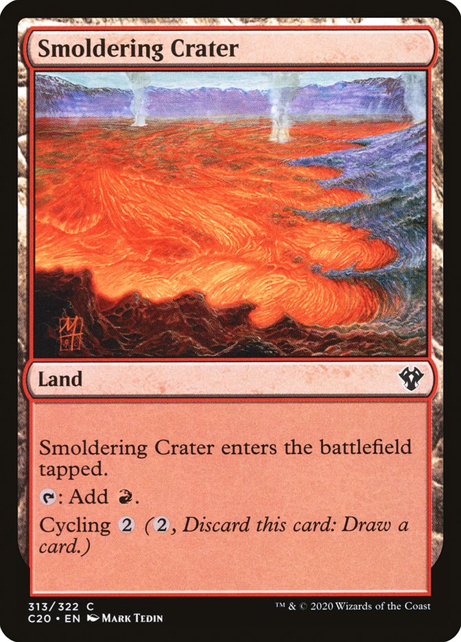 Smoldering Crater [Commander 2020] | Gaming Infinity