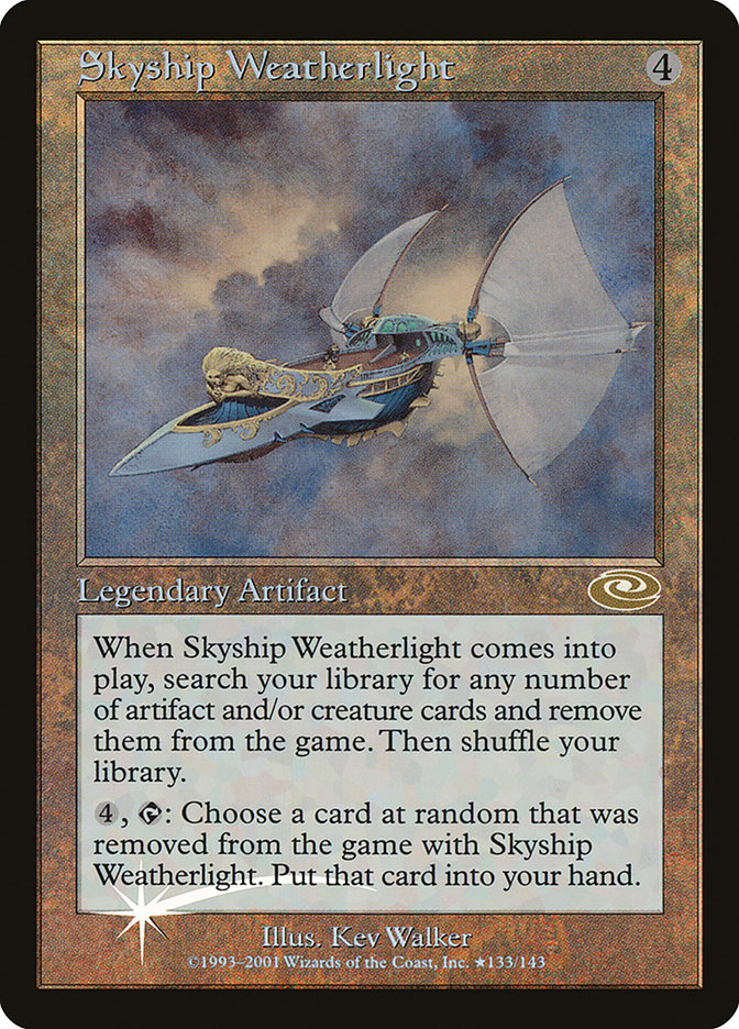 Skyship Weatherlight (Kev Walker) [Planeshift] | Gaming Infinity