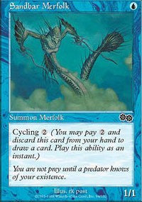 Sandbar Merfolk [Urza's Saga] | Gaming Infinity