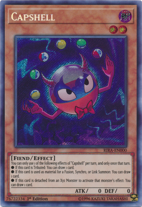 Capshell [RIRA-EN000] Secret Rare | Gaming Infinity