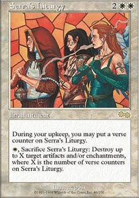 Serra's Liturgy [Urza's Saga] | Gaming Infinity