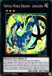 Virtual World Dragon - Longlong [PHRA-EN098] Super Rare | Gaming Infinity