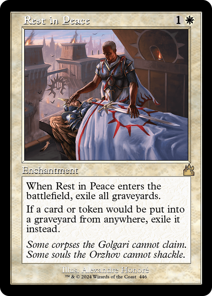 Rest in Peace (Retro Frame) [Ravnica Remastered] | Gaming Infinity