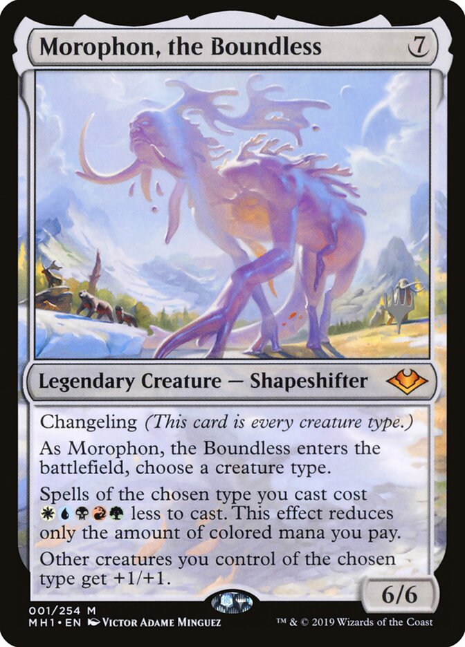 Morophon, the Boundless (Promo Pack) [Modern Horizons Promos] | Gaming Infinity