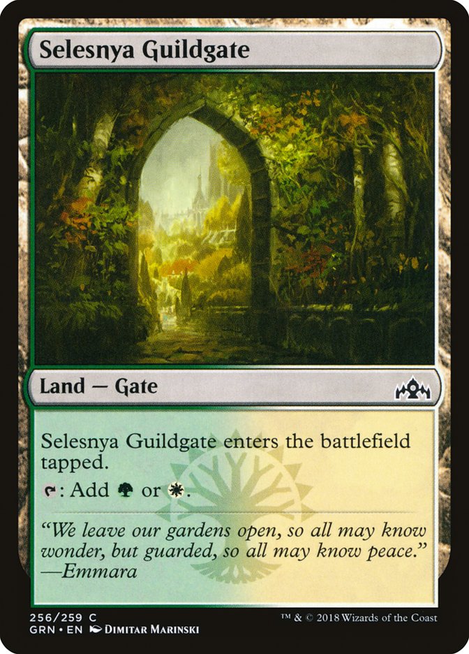 Selesnya Guildgate (256/259) [Guilds of Ravnica] | Gaming Infinity