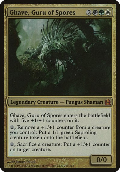 Ghave, Guru of Spores (Oversized) [Commander 2011 Oversized] | Gaming Infinity