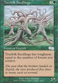 Treefolk Seedlings [Urza's Saga] | Gaming Infinity