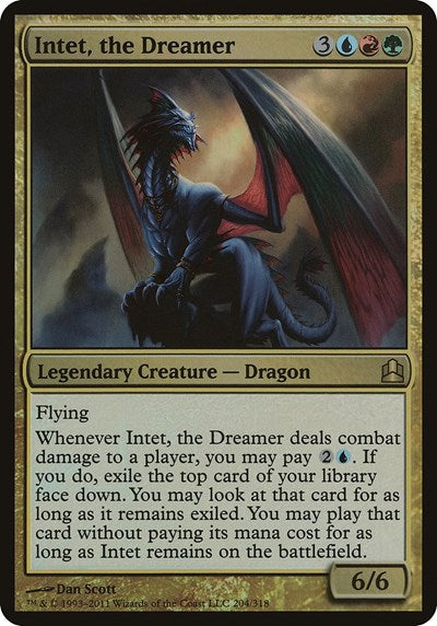 Intet, the Dreamer (Oversized) [Commander 2011 Oversized] | Gaming Infinity