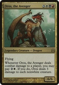 Oros, the Avenger (Oversized) [Commander 2011 Oversized] | Gaming Infinity