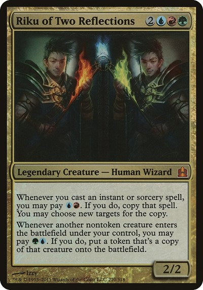 Riku of Two Reflections (Oversized) [Commander 2011 Oversized] | Gaming Infinity