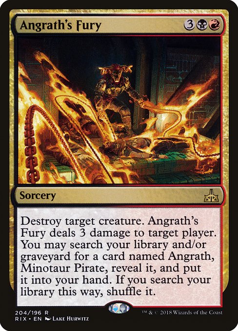 Angrath's Fury [Rivals of Ixalan] | Gaming Infinity