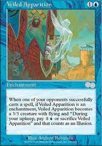 Veiled Apparition [Urza's Saga] | Gaming Infinity