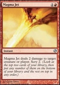 Magma Jet [Duel Decks: Heroes vs. Monsters] | Gaming Infinity