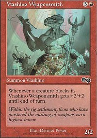 Viashino Weaponsmith [Urza's Saga] | Gaming Infinity