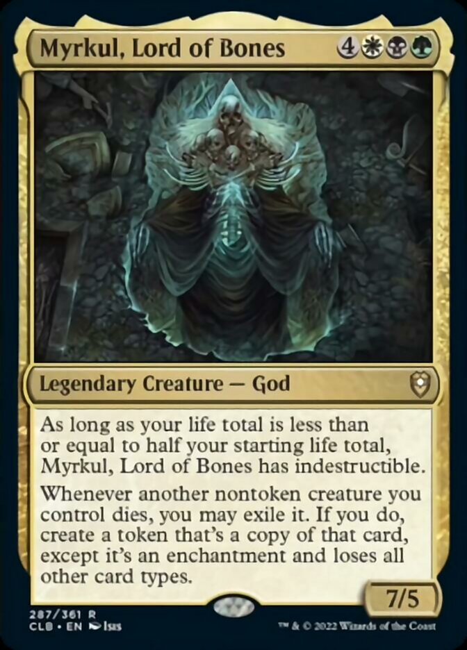 Myrkul, Lord of Bones [Commander Legends: Battle for Baldur's Gate] | Gaming Infinity