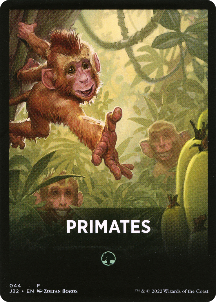 Primates Theme Card [Jumpstart 2022 Front Cards] | Gaming Infinity