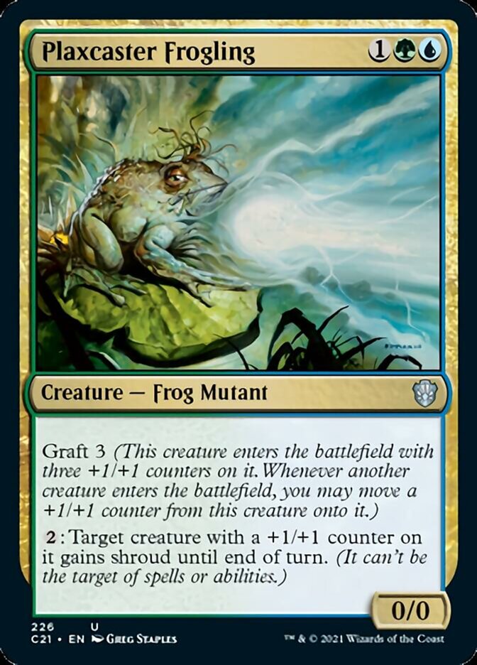 Plaxcaster Frogling [Commander 2021] | Gaming Infinity