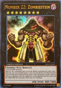 Number 22: Zombiestein [Yu-Gi-Oh! ZEXAL Manga Promotional Cards] [YZ03-EN001] | Gaming Infinity