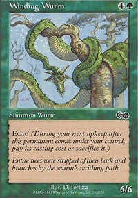Winding Wurm [Urza's Saga] | Gaming Infinity