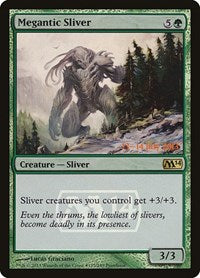 Megantic Sliver [Magic 2014 Promos] | Gaming Infinity