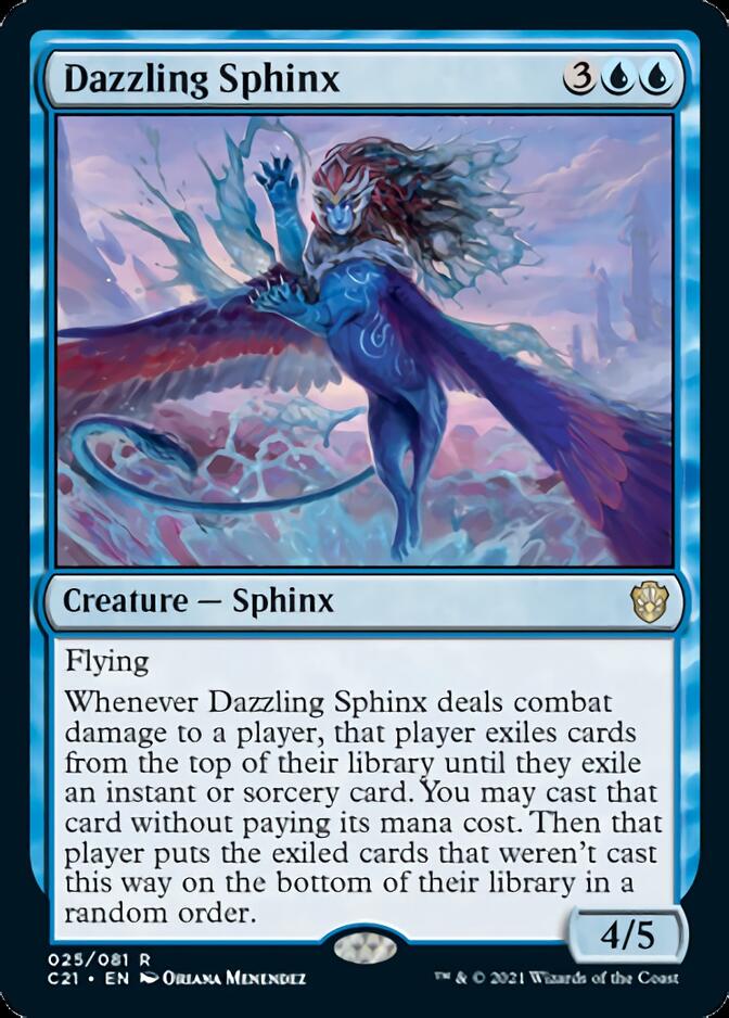Dazzling Sphinx [Commander 2021] | Gaming Infinity