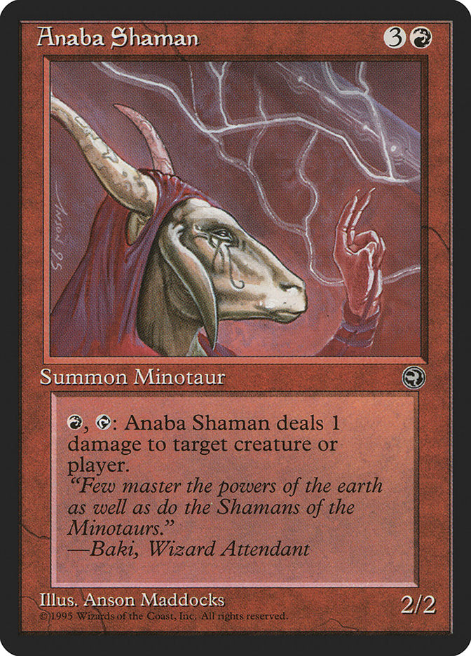 Anaba Shaman (Baki Flavor Text) [Homelands] | Gaming Infinity