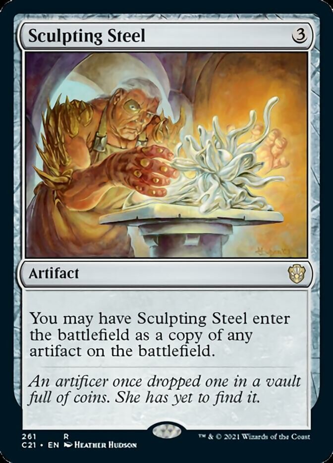 Sculpting Steel [Commander 2021] | Gaming Infinity