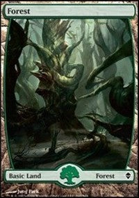 Forest (247) - Full Art [Zendikar] | Gaming Infinity