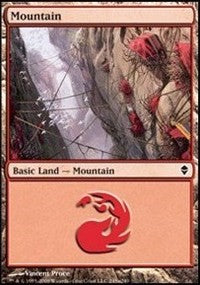 Mountain (245a) [Zendikar] | Gaming Infinity