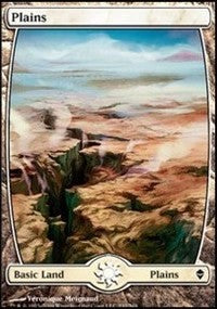 Plains (232) - Full Art [Zendikar] | Gaming Infinity