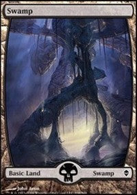 Swamp (238) - Full Art [Zendikar] | Gaming Infinity