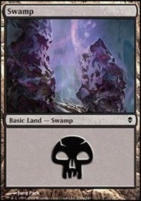 Swamp (239a) [Zendikar] | Gaming Infinity