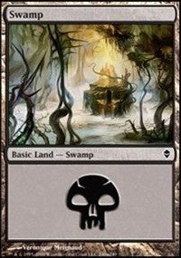 Swamp (240a) [Zendikar] | Gaming Infinity