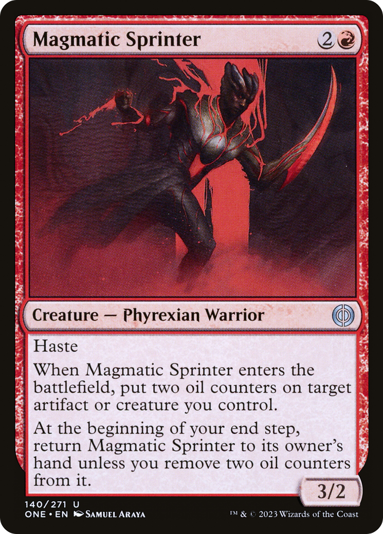 Magmatic Sprinter [Phyrexia: All Will Be One] | Gaming Infinity