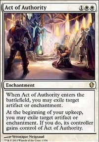 Act of Authority [Commander 2013] | Gaming Infinity