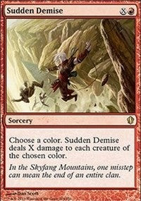 Sudden Demise [Commander 2013] | Gaming Infinity