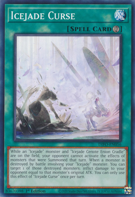 Icejade Curse [DIFO-EN056] Common | Gaming Infinity